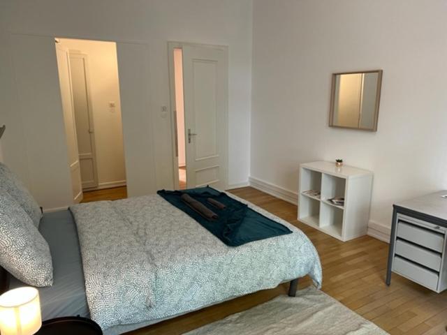 Chambres Privees -Private Room- Dans Un Spacieux Appartement - 100M2 Centre Proche Gare Mulhouse Luaran gambar